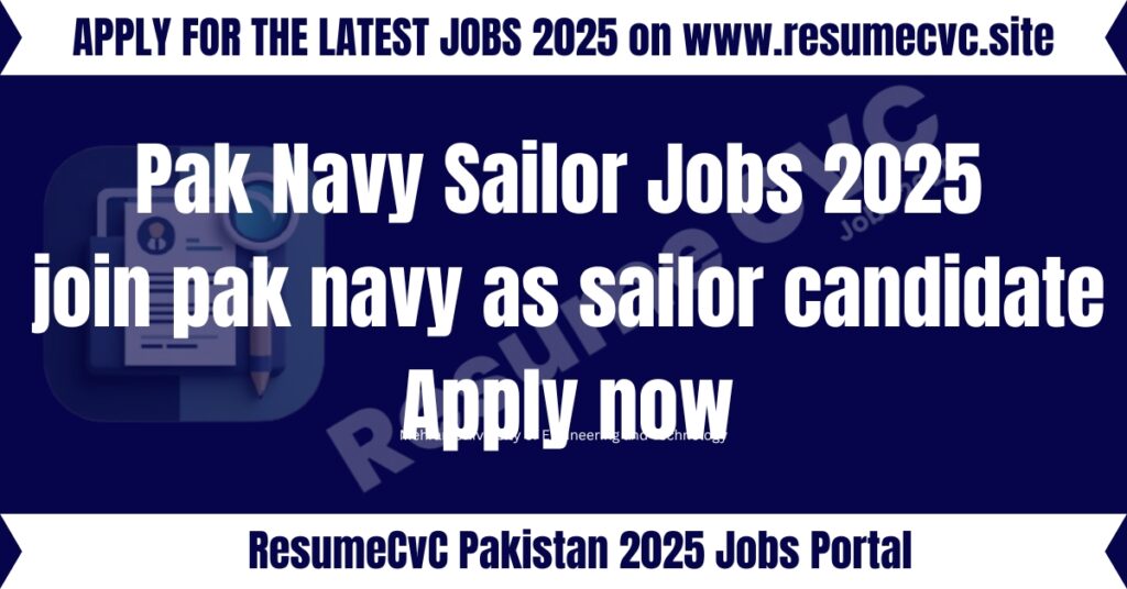 Pak-navy-sailor-jobs